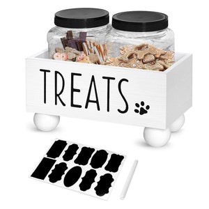 2 Pack Food Storage Container with Scoop,Large Airtight Pet Food Container  for Dog Treats Rice, Cat Dry Food Bin,Baking Supplies,Flour,Rice,Kitchen  Pantry Cereal(10 LB)