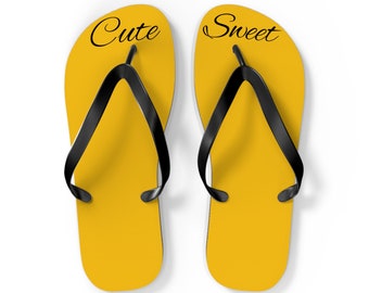 Bright Funky Flip Flops