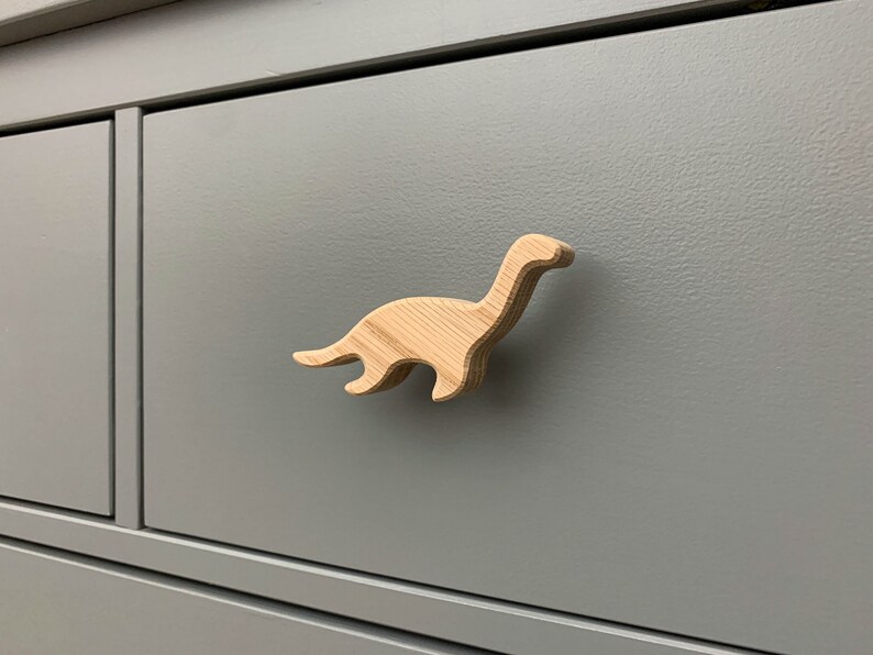 Dinosaur Dresser Knob for Nursery Drawer Pull Handle for Kids Etsy