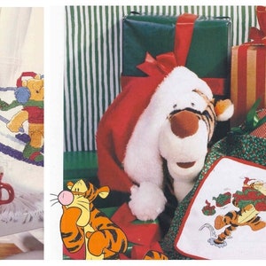 Cross Stitch Pattern - Winnie the Pooh and Friends - PDF Vintage Cross Stitch Pattern - Italian
