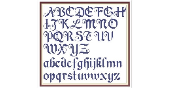 【希少！】Cross stitch letters BIBLE Cross Stitch Letters BIBLE!