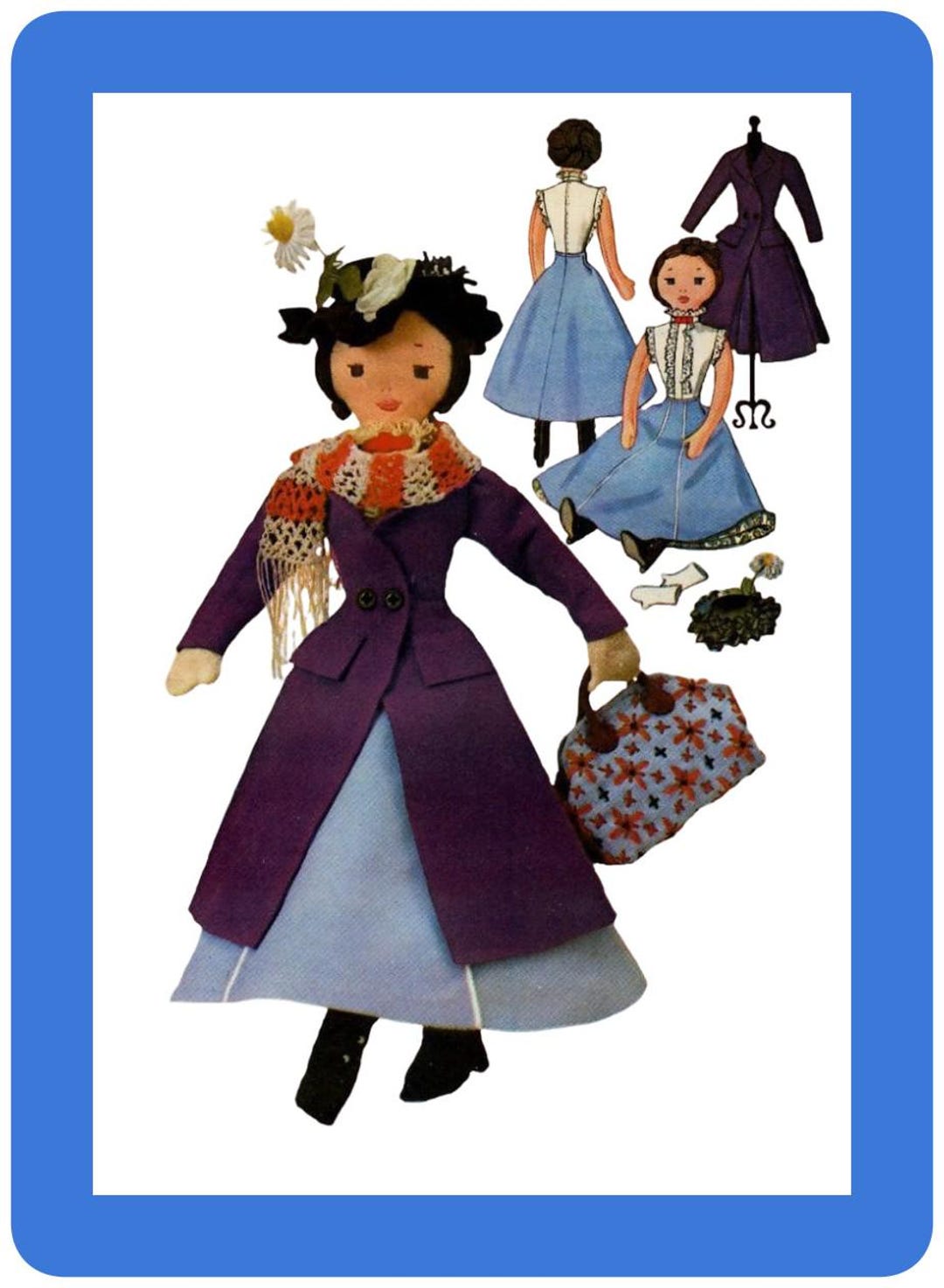 Vintage Sewing Pattern Dolls 17