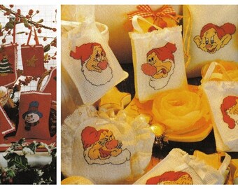 Patrón de punto de cruz vintage de Winnie the Pooh (PDF en italiano)