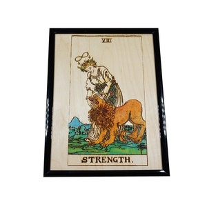 Strenght VIII - Tarot - The Major Arcana