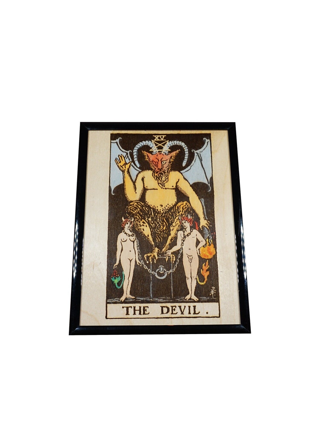 The Devil XV Tarot The Major Arcana Etsy
