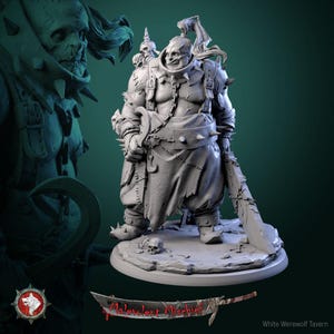 Bonesmith | 3D Printed Miniature | 25mm Grid | Fantasy Miniature | Custom Base | Licensed WWT