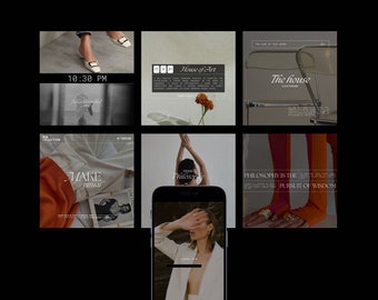 Puede incluir: Un collage de imágenes con temas de moda, diseño y estilo de vida. Las imágenes incluyen un par de zapatos blancos, una flor, una silla, una mano de mujer y una cara de mujer. También se puede ver el texto "House of Art" y "The house".