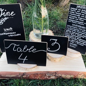 Tafeln - perfekt als Menükarte, Buffetbeschriftung, Tischtafel