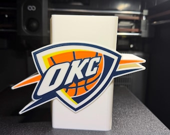 OKC Thunder Bath and Body Works soap holder - 3d Printed