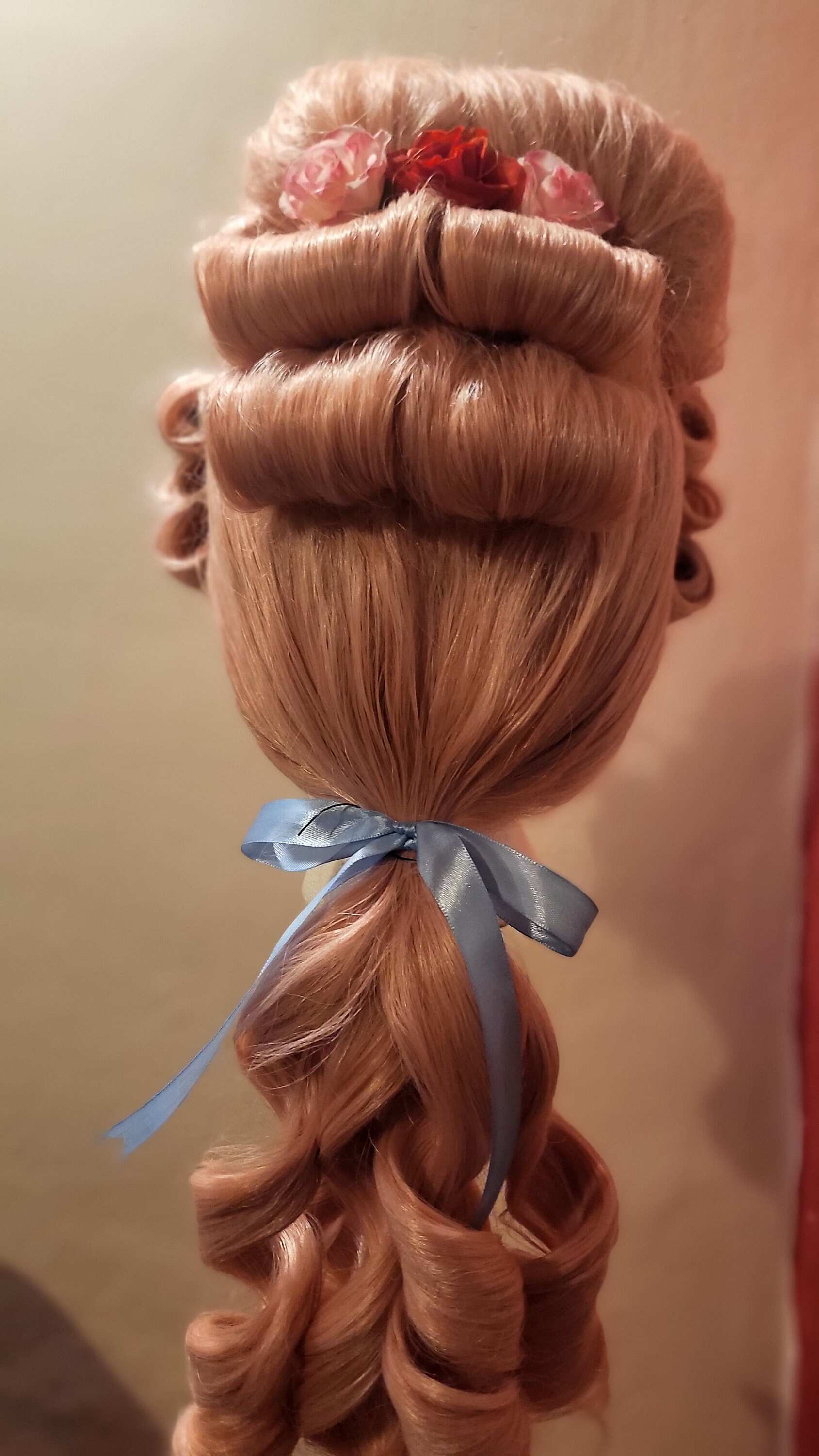 Pastel Pink Men's Rococo/ Baroque Wig Ready to Ship Perfect for ...