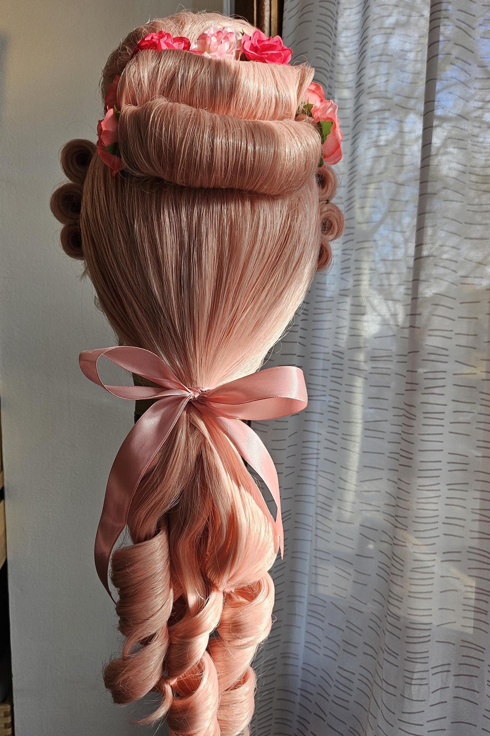Bespoke Styled Men's Rococo Wig - Traditional Men's Baroque Ponytail ...