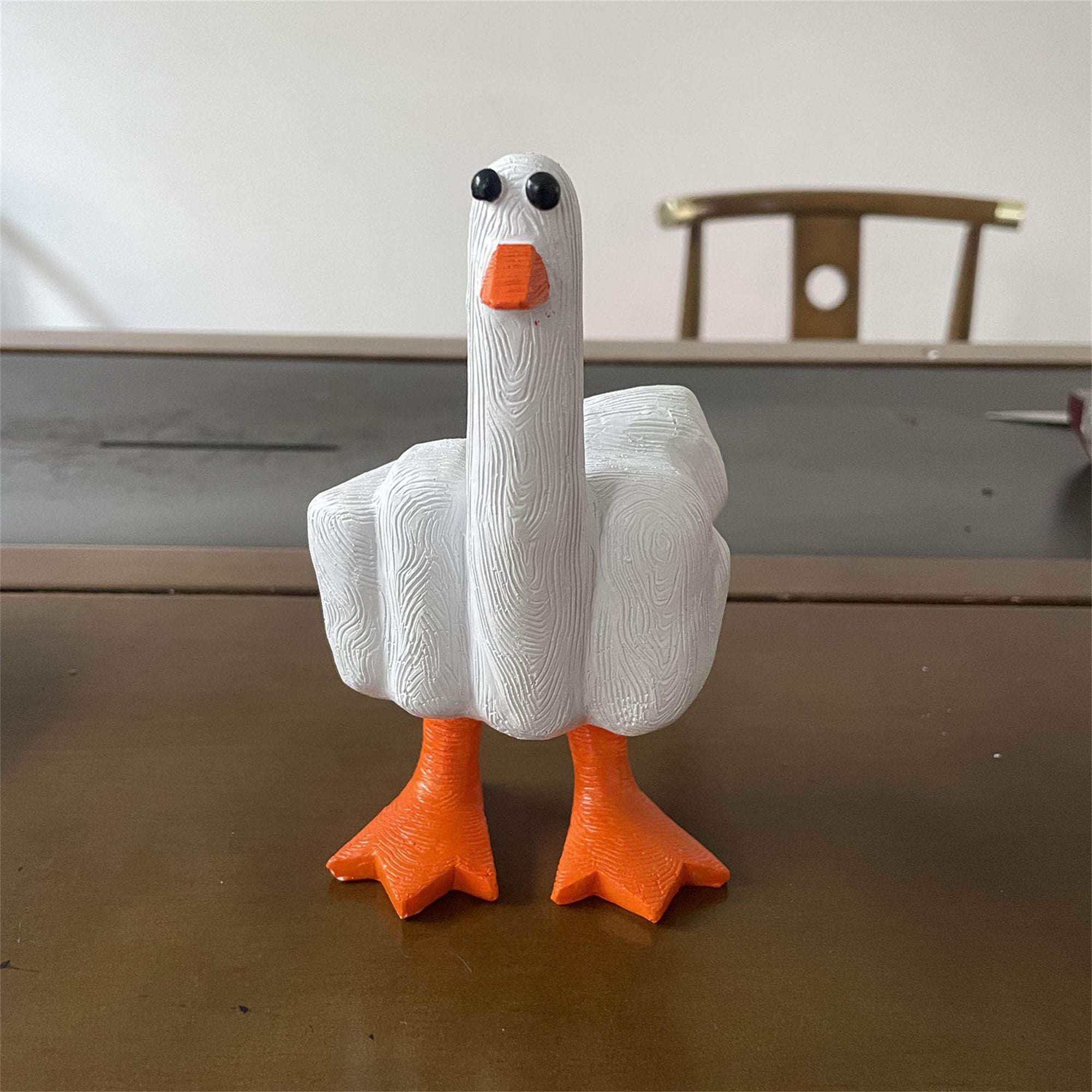 You can 3D print an Untitled Goose Game goose for maximum mischief