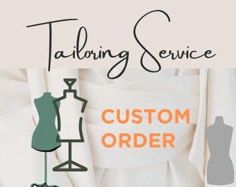 Confeccionador de prendas a medida, servicio de costura personalizado, sastrería de prendas personalizadas