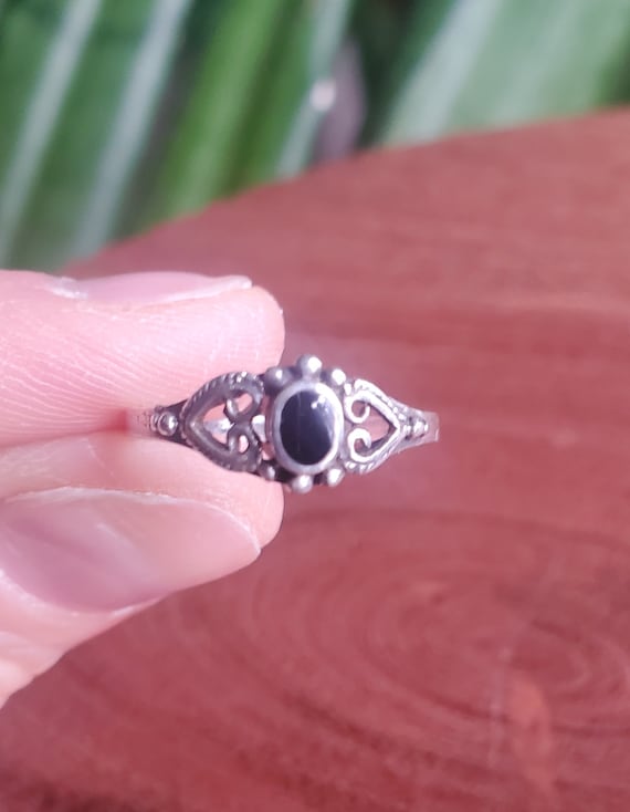 Lovely black and silver Gem
