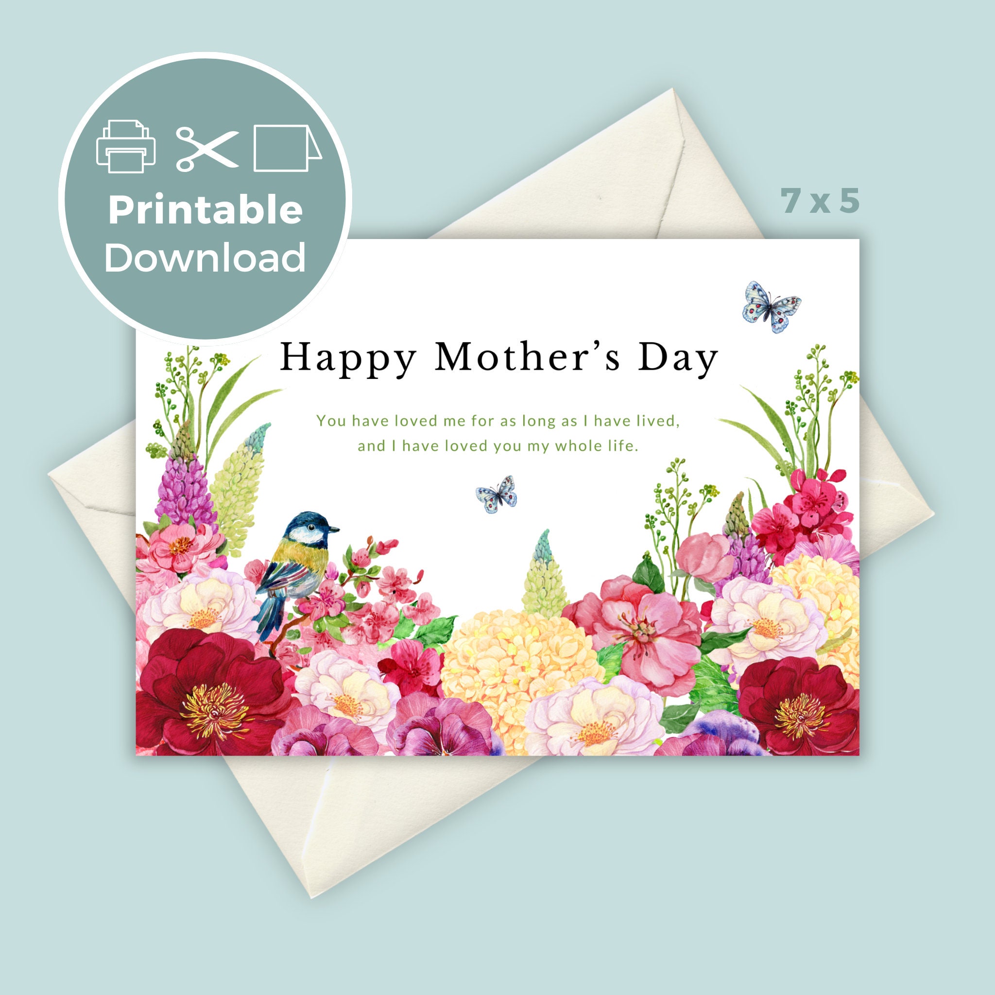 Gorgeous Diy Mothers Day Card Printable Image for Mobile Gorgeous Diy Mothers Day Card Printable Image for Mobile