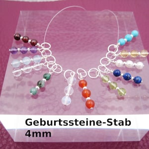 Birthstone bar beads, 4 mm, gemstones, carnelian, aquamarine, moonstone, pendants, charms, dangles, 925 silver, bar pendant
