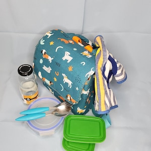 Cartable isotherme motif chiens