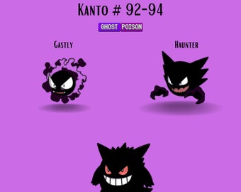 Línea Pokémon Gengar