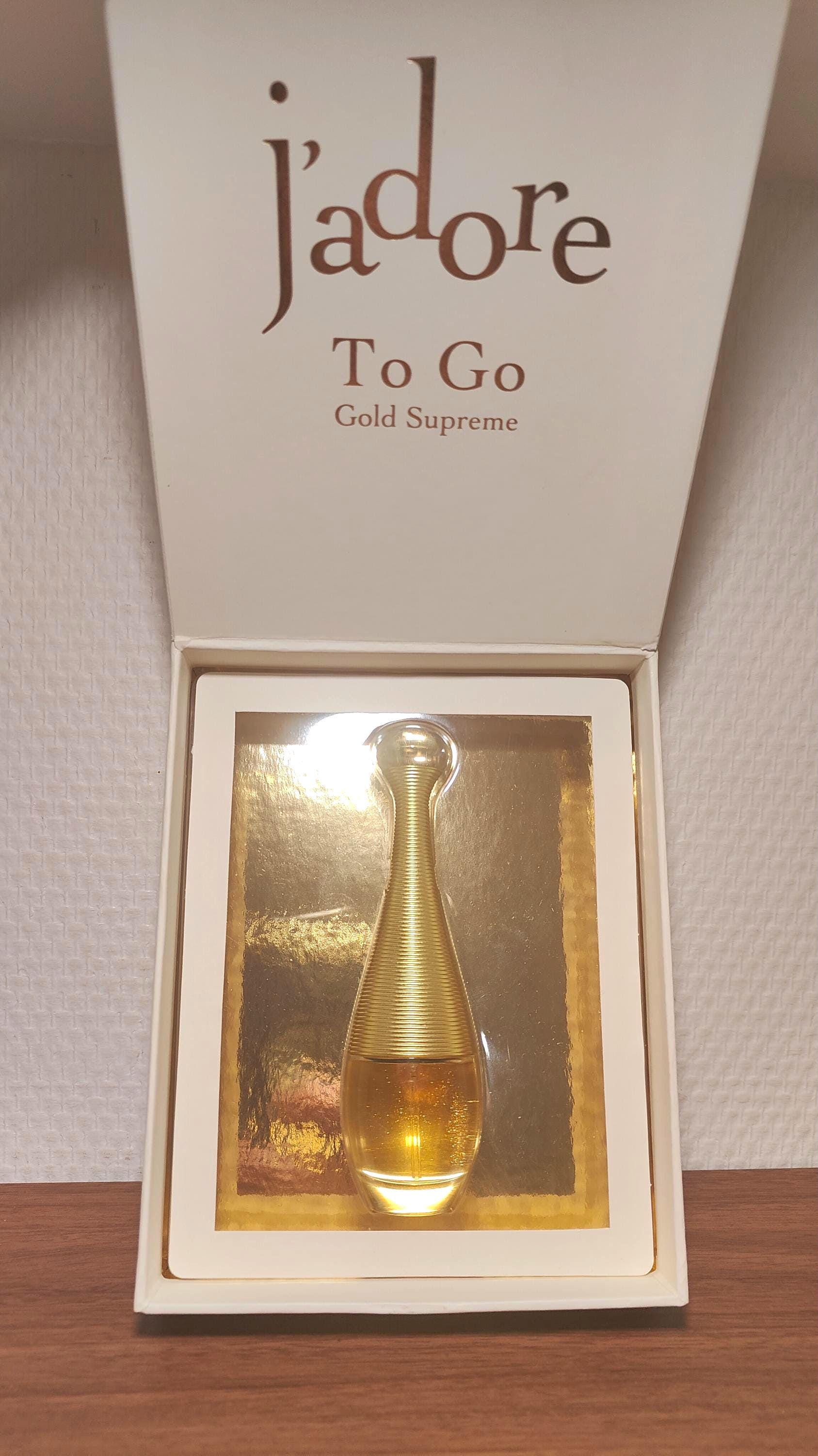 J’adore To Go Rare. Christian Dior J'adore to Go Gold Supreme Eau De Parfum