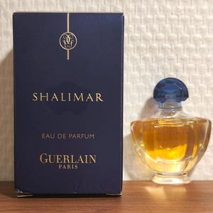 Guerlain Shalimar Eau de Parfum 5 ml. Screenprint. Box. Full. Very good condition