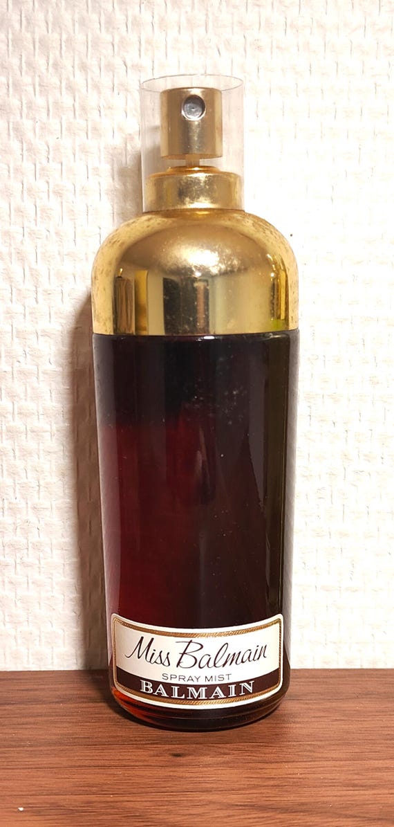 香水 バルマン BALMAIN ミス バルマン オードトワレ EDT 120ml Rare. Vintage 1970s. Miss Balmain Eau De Toilette Spray by Balmain