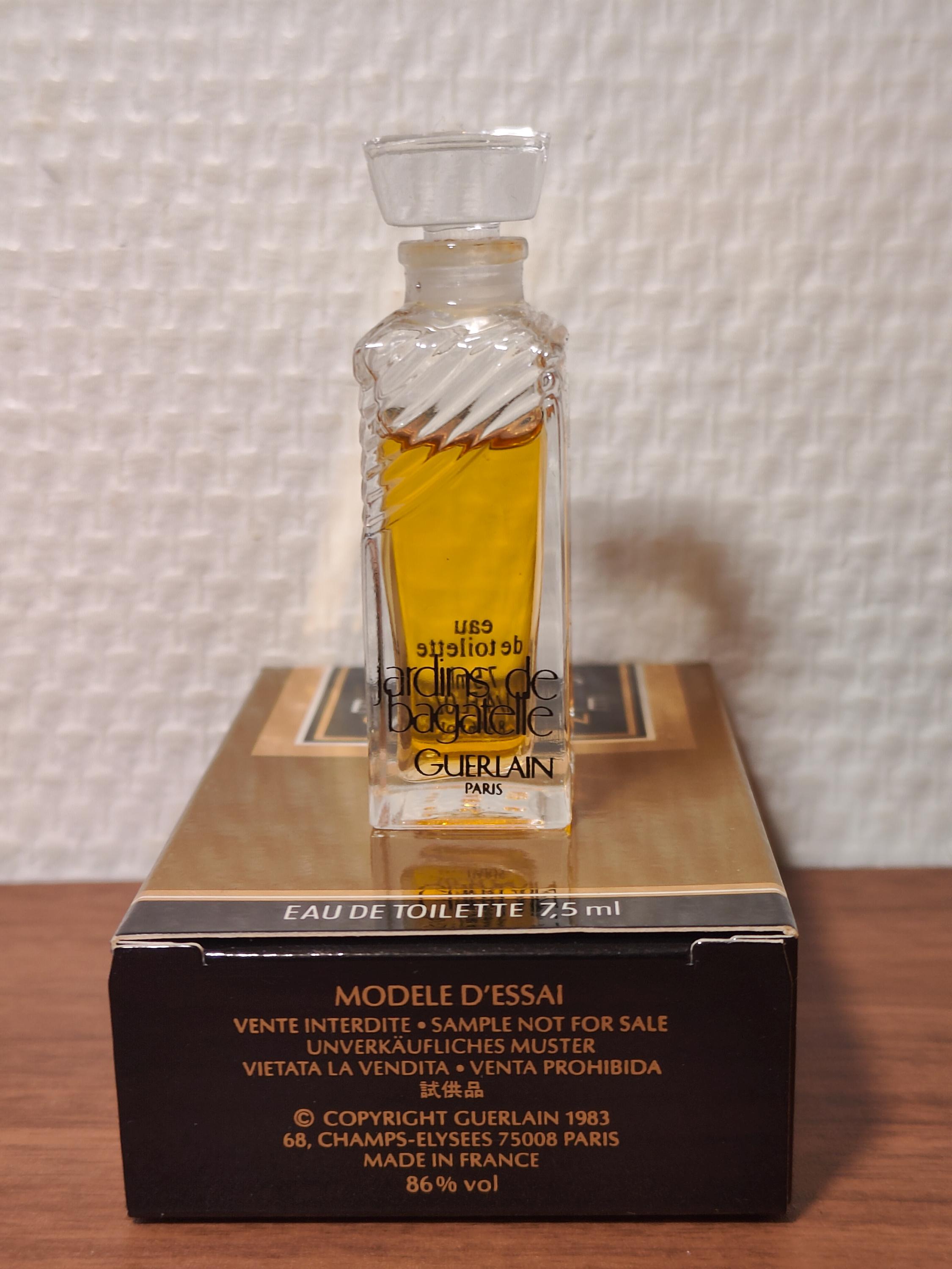 Guerlain Jardins De Bagatelle Eau De Toilette 7.5 Ml. Box. Almost