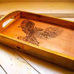 Wooden Steampunk Tray