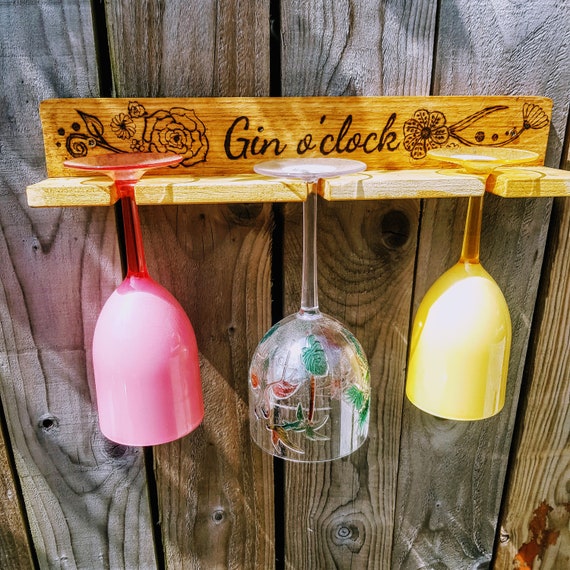 Gin glass hanger sale