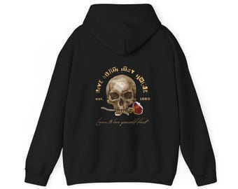 Love Yourself First-hoodie | Sweatshirt met zelfliefdecitaat