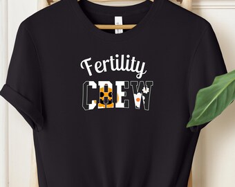 Halloween Fertility Crew Shirt, Halloween Crew Shirt, Fertility crew shirt, Gift for fertility team, Fall Fertility, Fertility Halloween