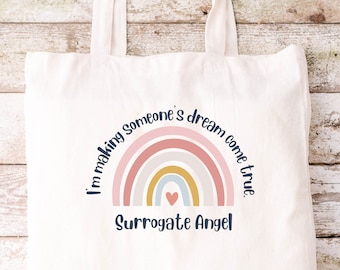 Surrogate Gift, Surrogacy gift, Surrogate Thank You Gift, Gestational Carrier, Surrogate Mom Gift, Surrogate Baby Shower Idea, Surro tote
