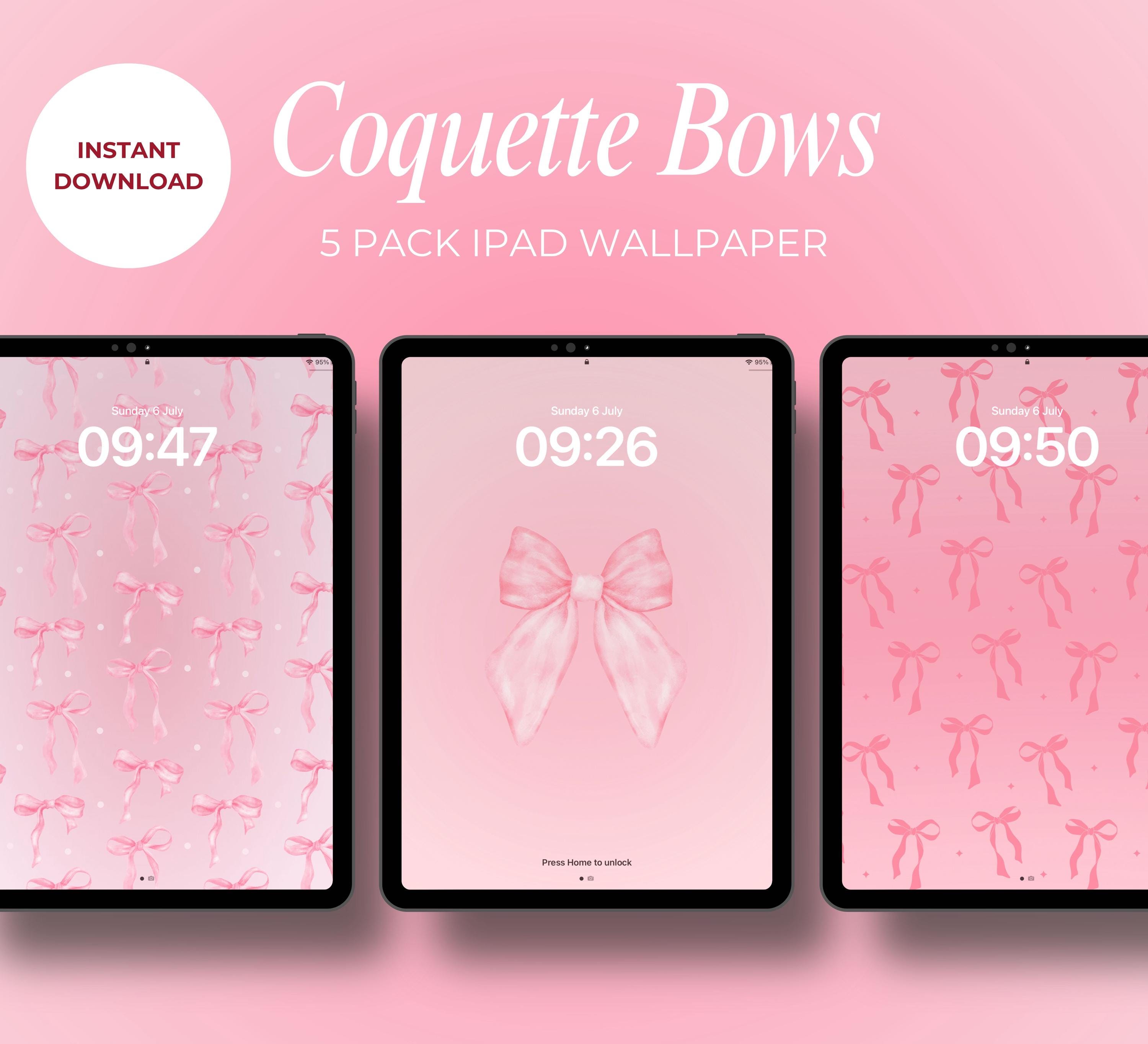 iPad Pink Wallpaper - Etsy, image size:3000x2727