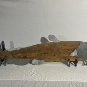 Handcrafted Barnwood Catfish