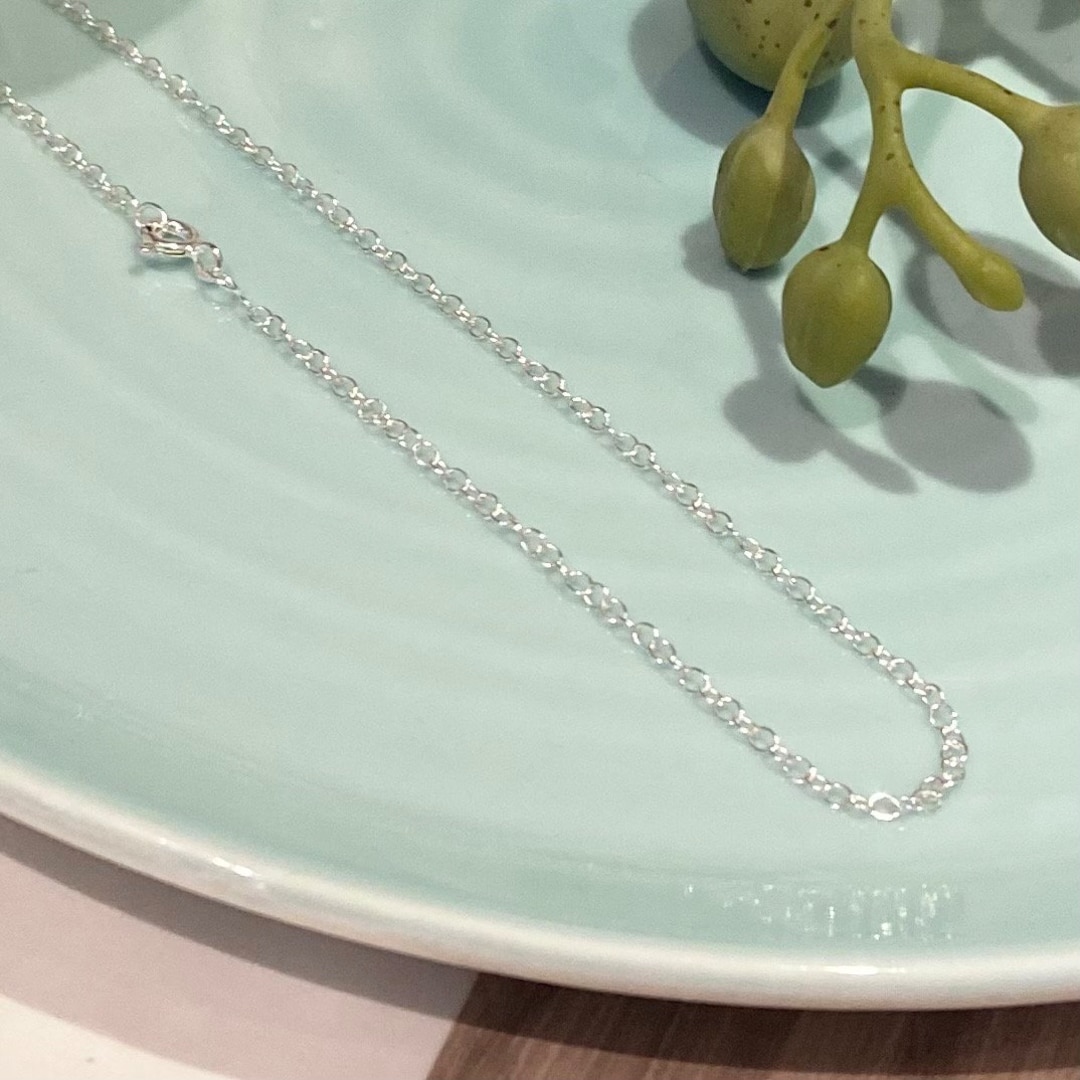 Sterling Silver Trace Chain // 100% Recycled Silver Trace