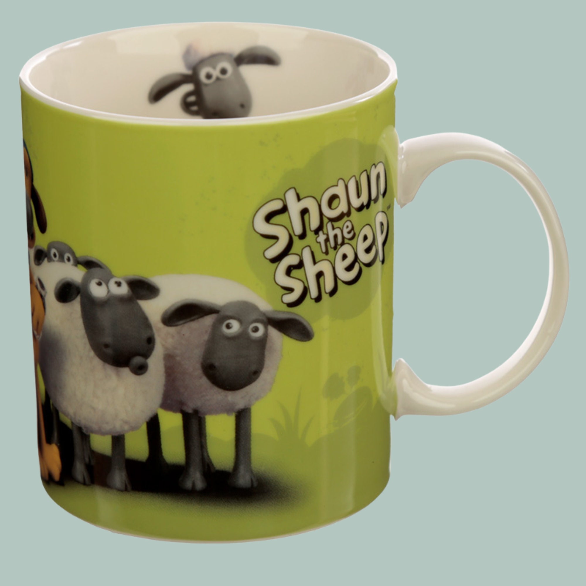 Shaun the Sheep Mug Wallace and Gromit Merchandise Bright Colourful