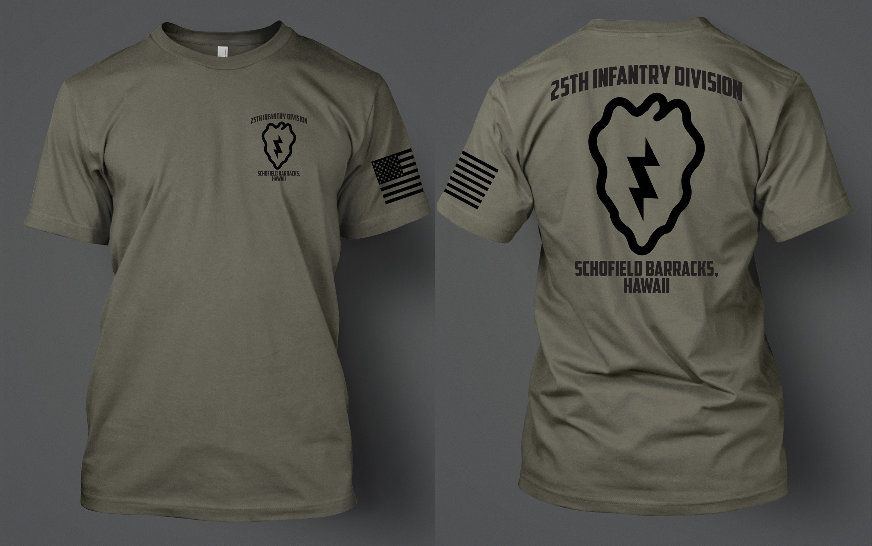 25th Infantry Shirt - Etsy