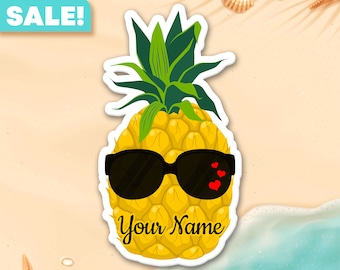 Personalized Pineapple Cruise Door Magnets, Cruise Door Decorations, Royal Caribbean Door Magnet, Disney Cruise Magnets, Disney Cruise SVG