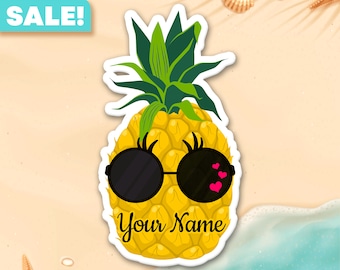 Personalized Pineapple Cruise Door Magnets, Cruise Door Decorations, Royal Caribbean Door Magnet, Disney Cruise Magnets, Disney Cruise SVG