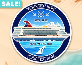 Personalized Carnival Cruise Door Magnets, Cruise Door Decorations, Disney Door Magnet, Disney Cruise Magnets, Carnival Cruise Line