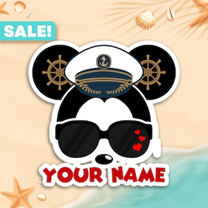 Personalized Mickey Mouse Cruise Door Magnets, Cruise Door Decorations, Royal Caribbean Door Magnet, Disney Cruise Magnet, Disney Cruise SVG
