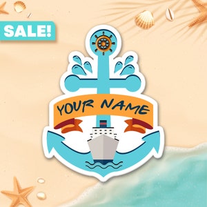 Personalized Cruise Door Magnets, Cruise Door Decorations, Royal Caribbean Door Magnet, Disney Cruise Magnets. Cruise SVG, Disney Cruise SVG