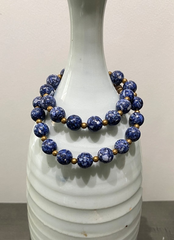 Lapis Lazuli Beaded Necklace