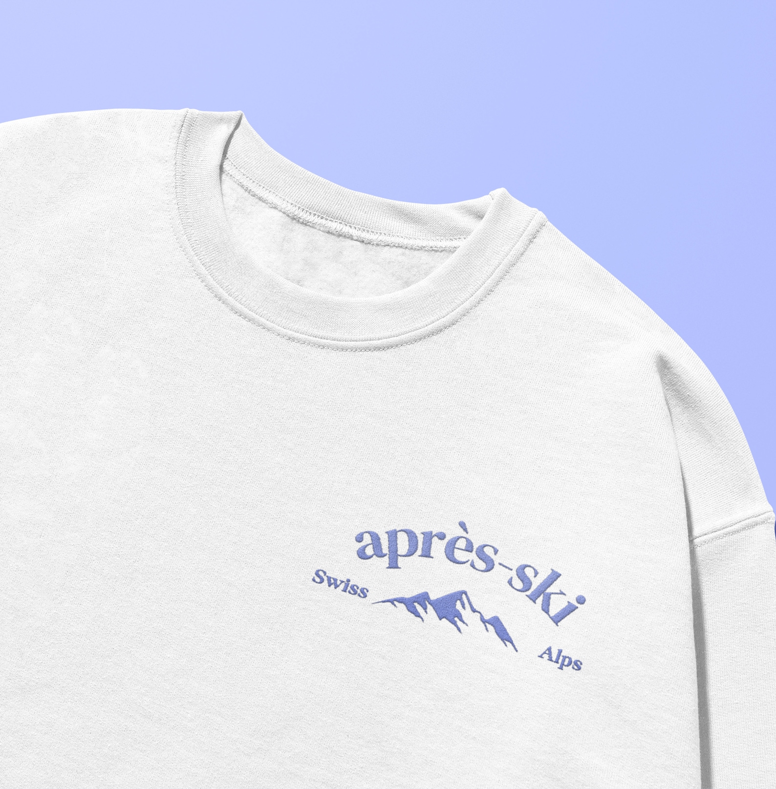 Embroidered Après Ski Sweatshirt, Hoodie, Ski Club Sweatshirt, Winter