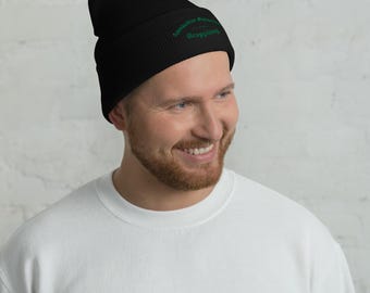 May include: A black beanie with a green embroidered logo that reads "Appalachian Submission Grappling".