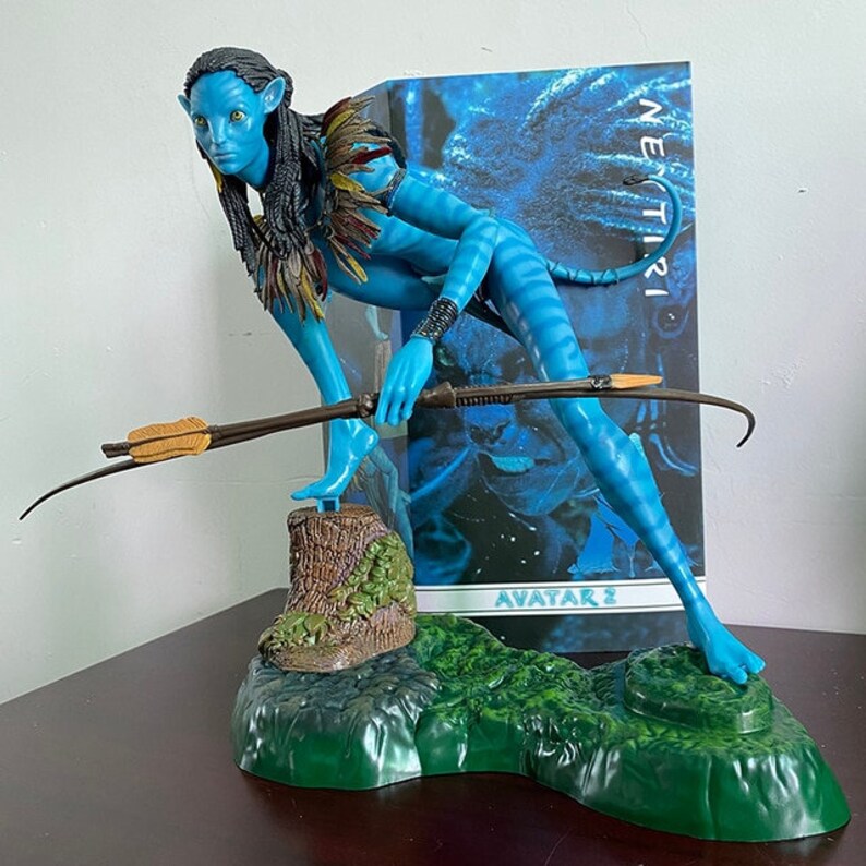 Neytiri From Avatar 2 Statue the Way of Water, Movie Toys/figurines/models, Film Lover Gift Idea