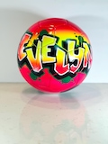 Custom Airbrush Graffiti Sports Balls-Personalized Names, Soccer-Volleyball-Basketball- Football-Coach-Team-Parties-Birthdays-PartyFavors
