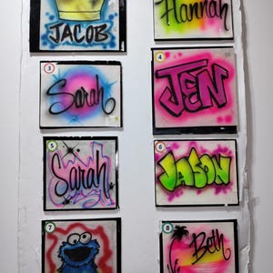 Personalized Custom Airbrush Graffiti T-shirt or Hoodie Designs