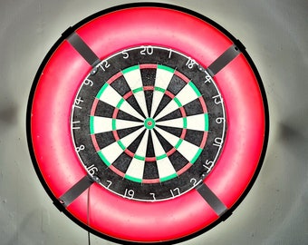 Dart Beleuchtung Dartring 360 Rundum LED Bausatz für WINMAU Steeldart Ringleuchte Rundumleuchte