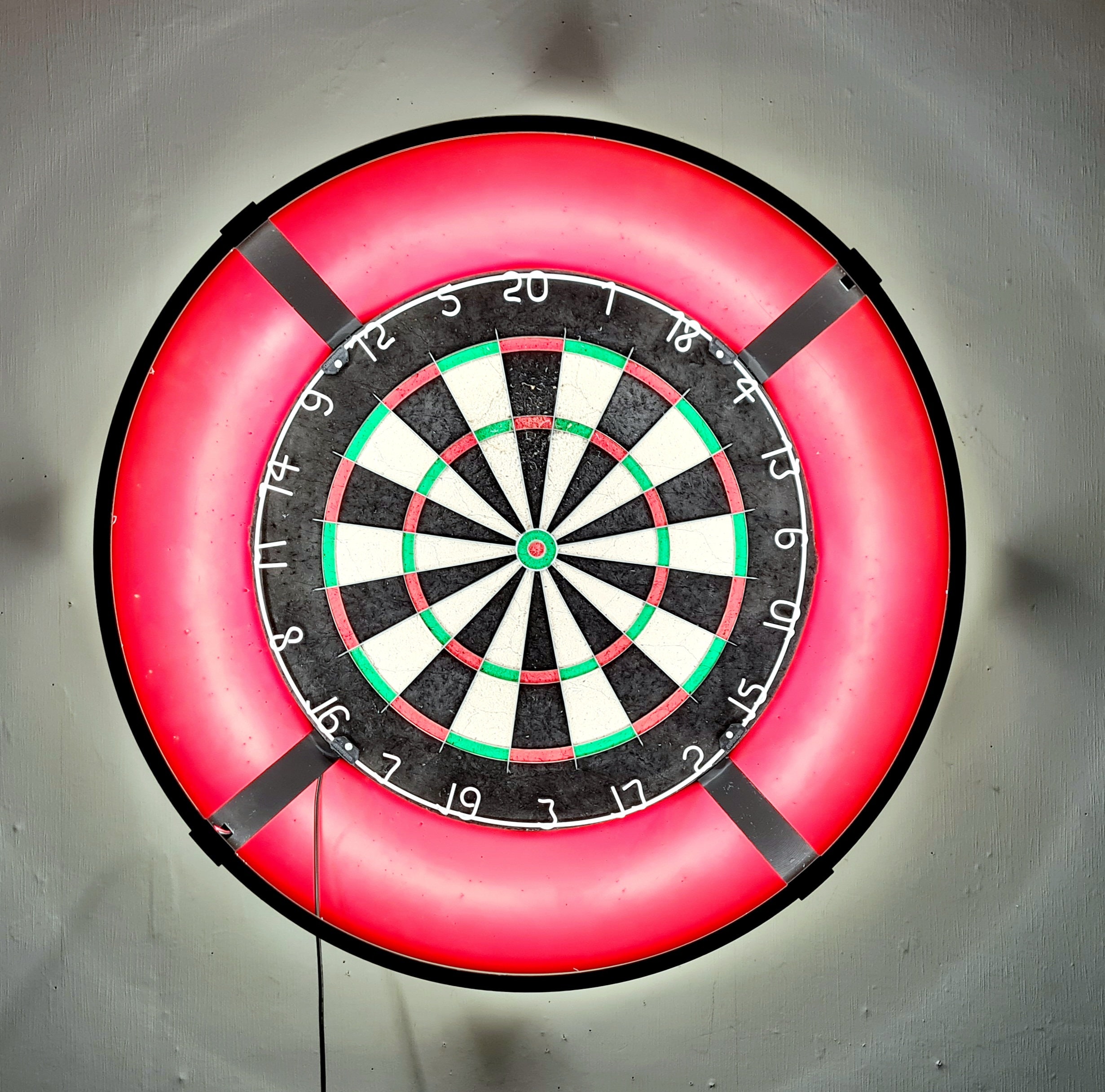 Led lighted darts