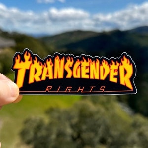 Transgender Rights LGBTQ+ Sticker